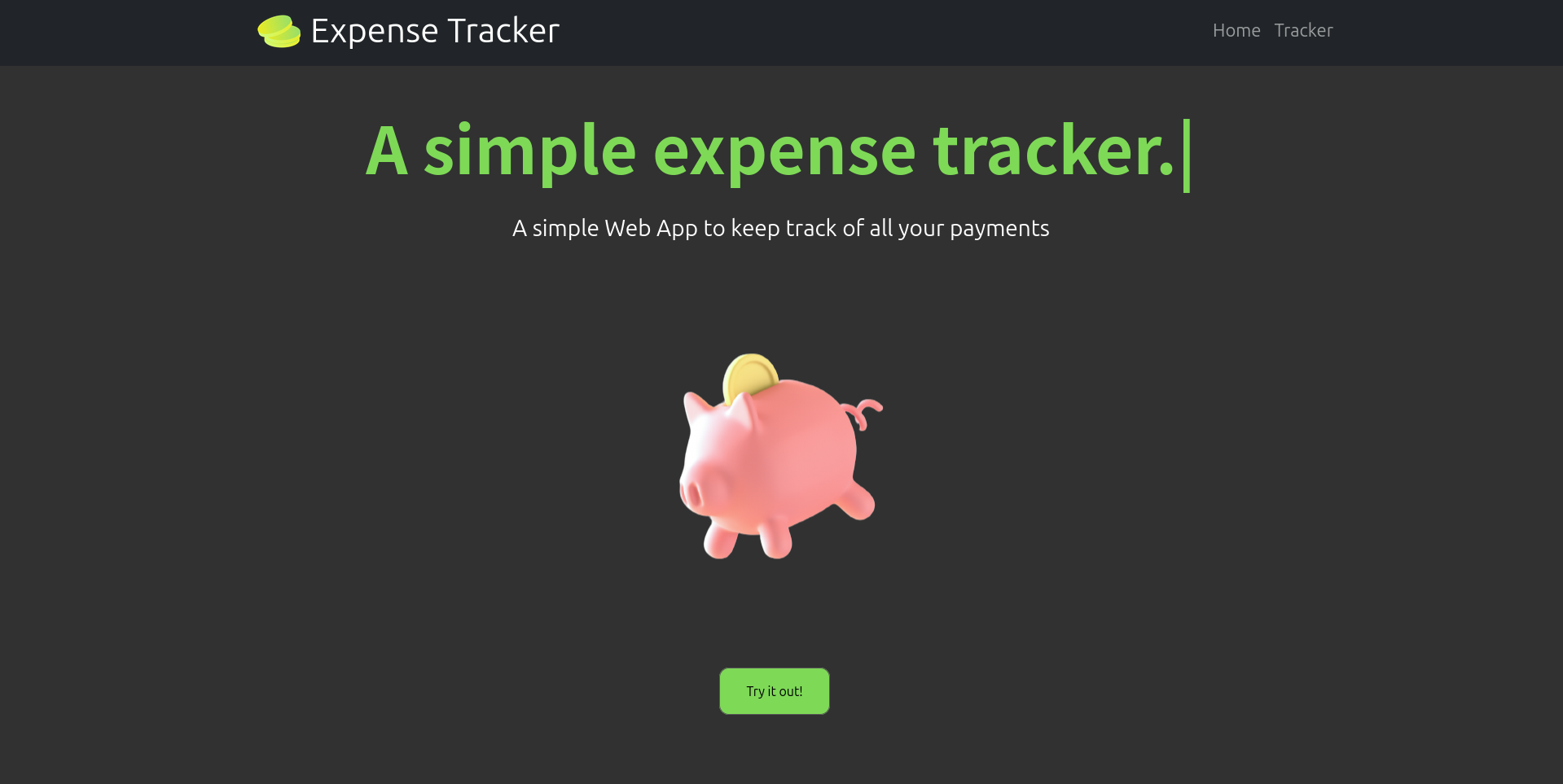 Expense tracker